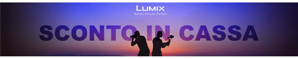 Sconto in cassa Panasonic (20/03 - 10/05) | Riflessishop.com