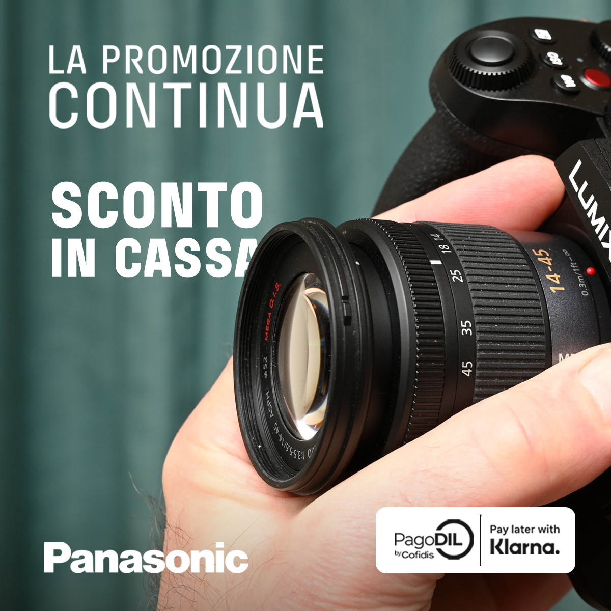 (31/01) Lumix sconti in cassa 