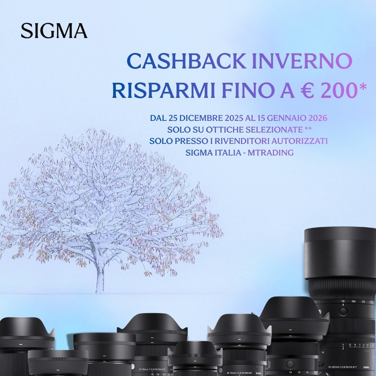 (15/01) Cashback Sigma