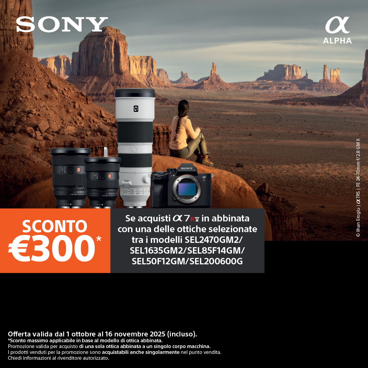 (16/11) Bundle Sony A7RV + Ottica 
