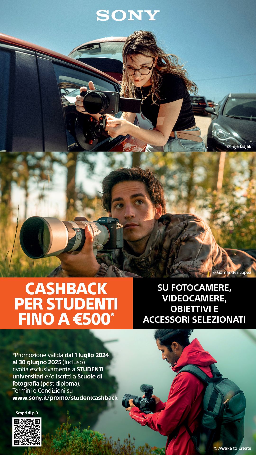(30/06/26) Sony Cashback Studenti