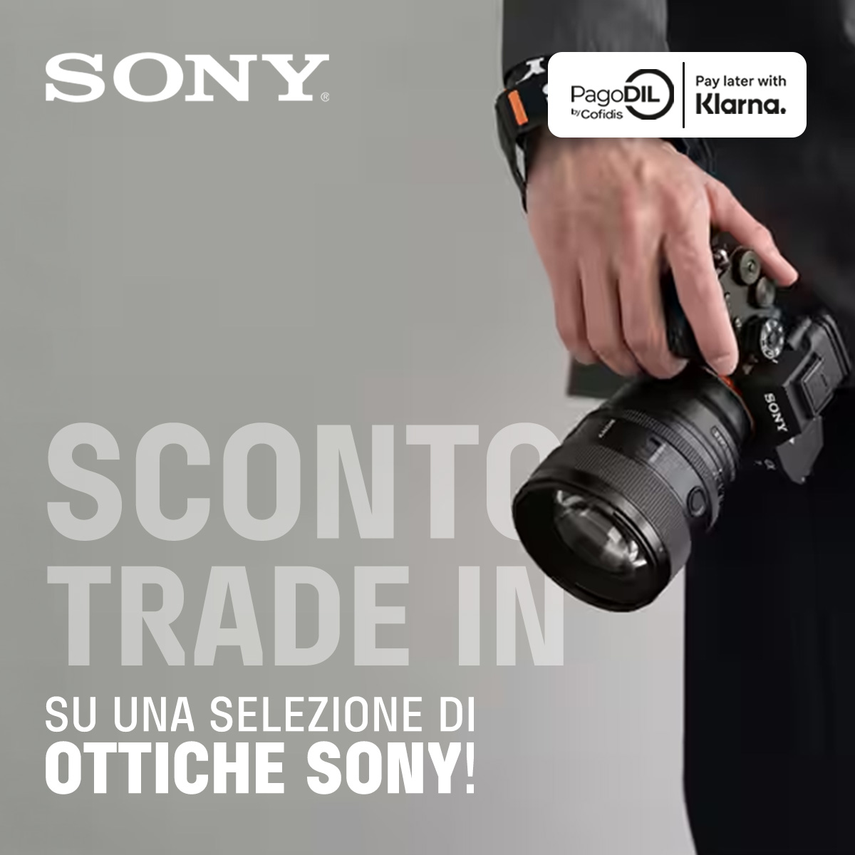 (28/02) Sony sconto Trade in ottiche