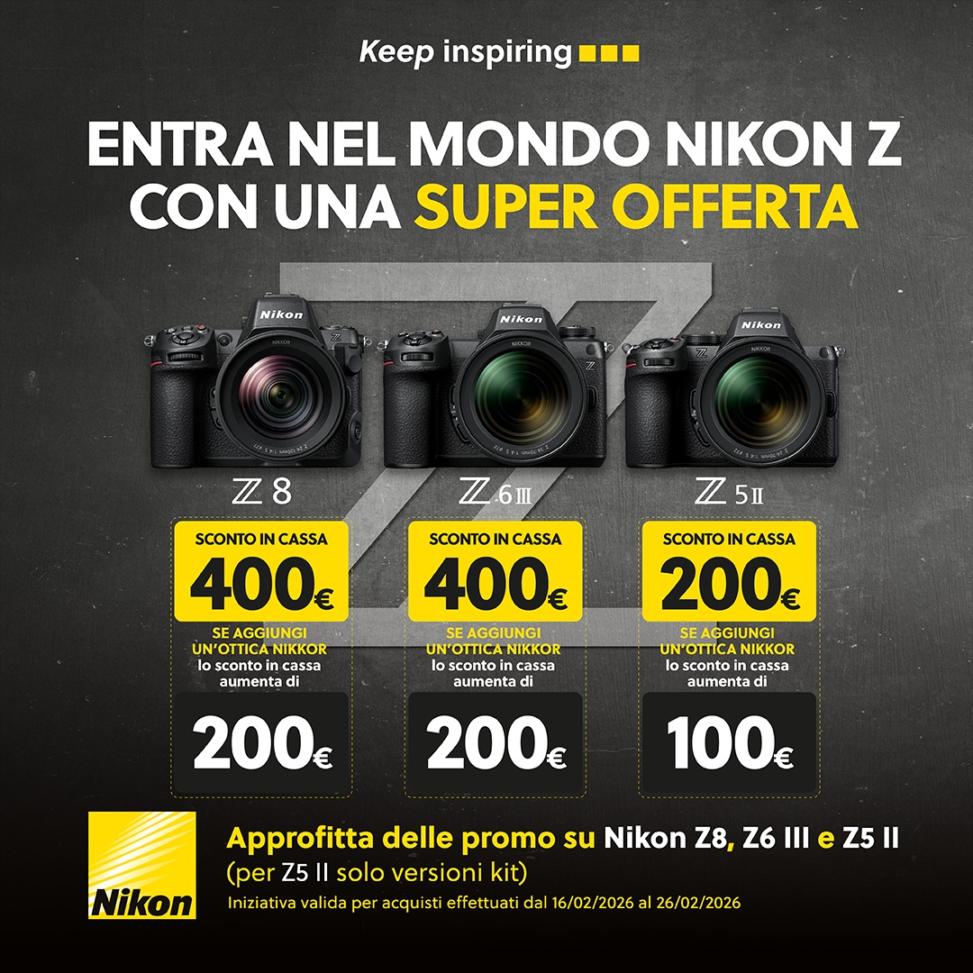 (26/02) Nikon sconto in cassa