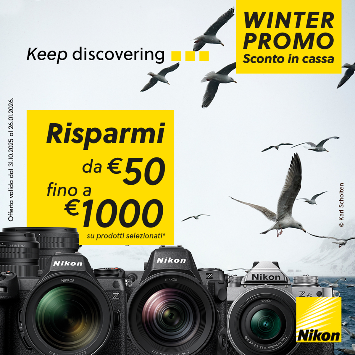 (31/10/25 - 26/01/26) Nikon Winter Promotion