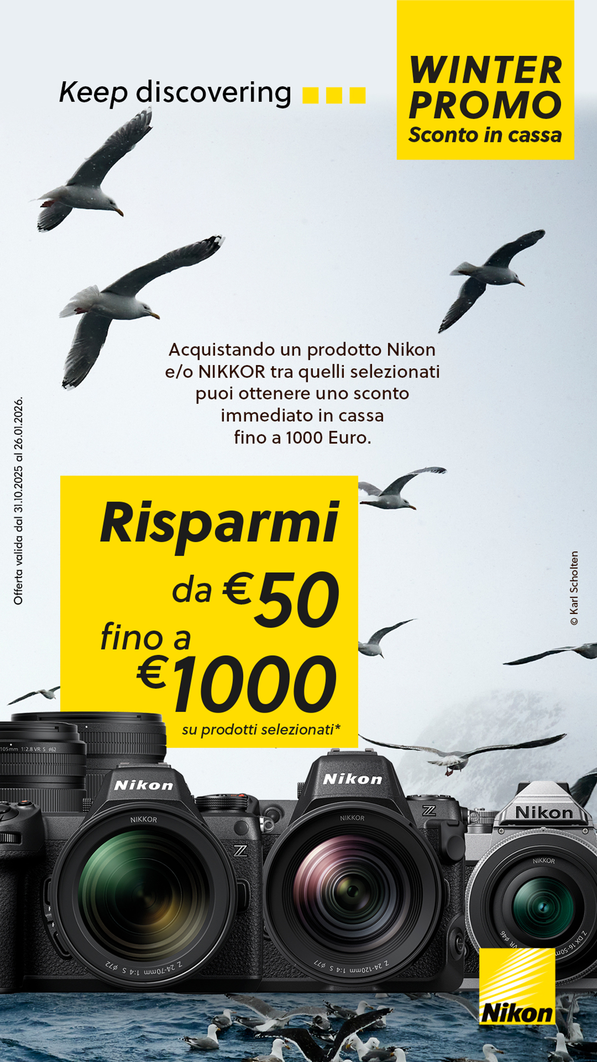 (31/10/25 - 26/01/26) Nikon Winter Promotion