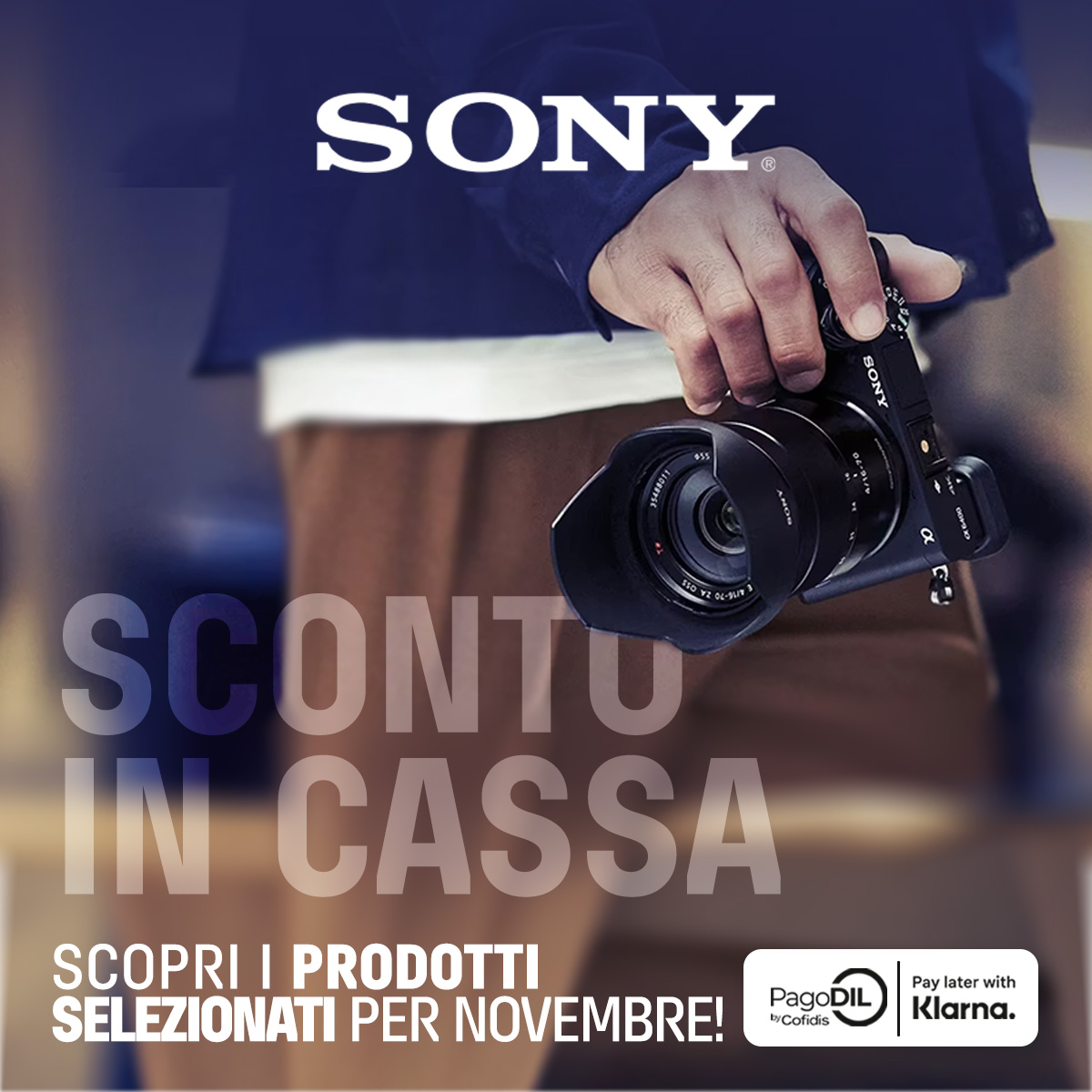(30/11) Sony sconto in cassa novembre